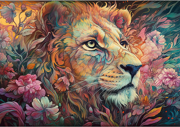 Floral Lion